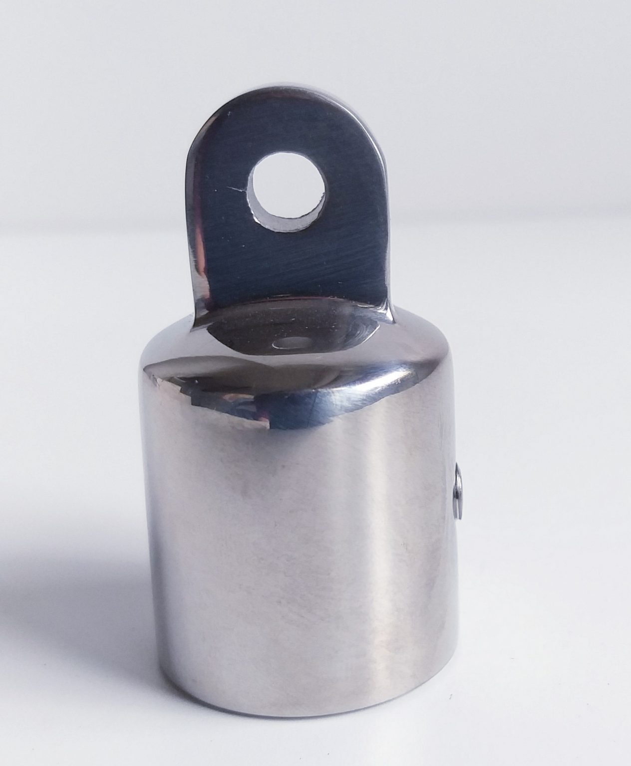 TOPE 1" INOXIDABLE 316 HERRAJE CAPOTA PUNTERA REDONDEADA
