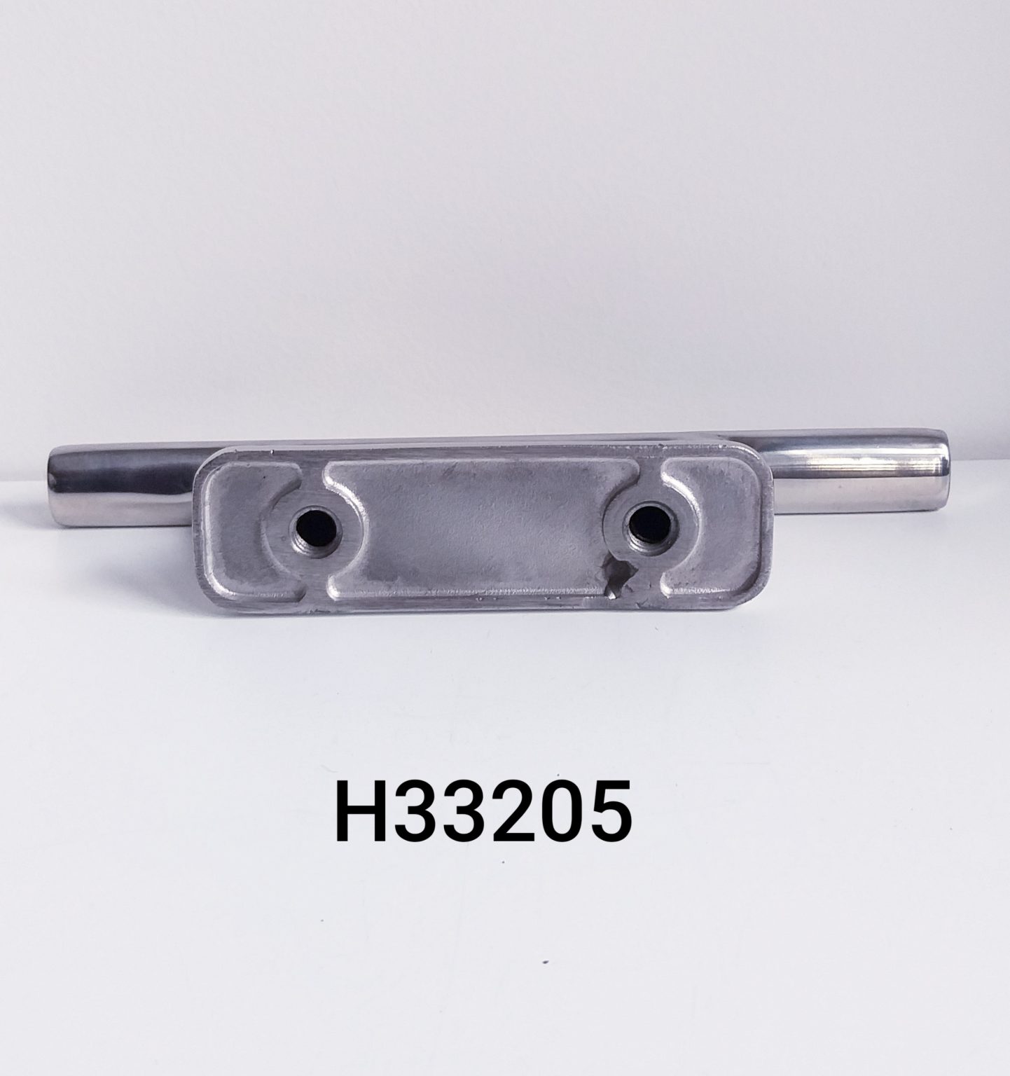 CORNAMUSA CILINDRICA 6"INOXIDABLE CON ROSCA