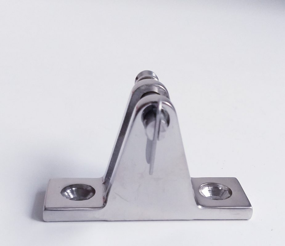 BASE CAPOTA CON PERNO 1/4 REMOVIBLE INOXIDABLE i316