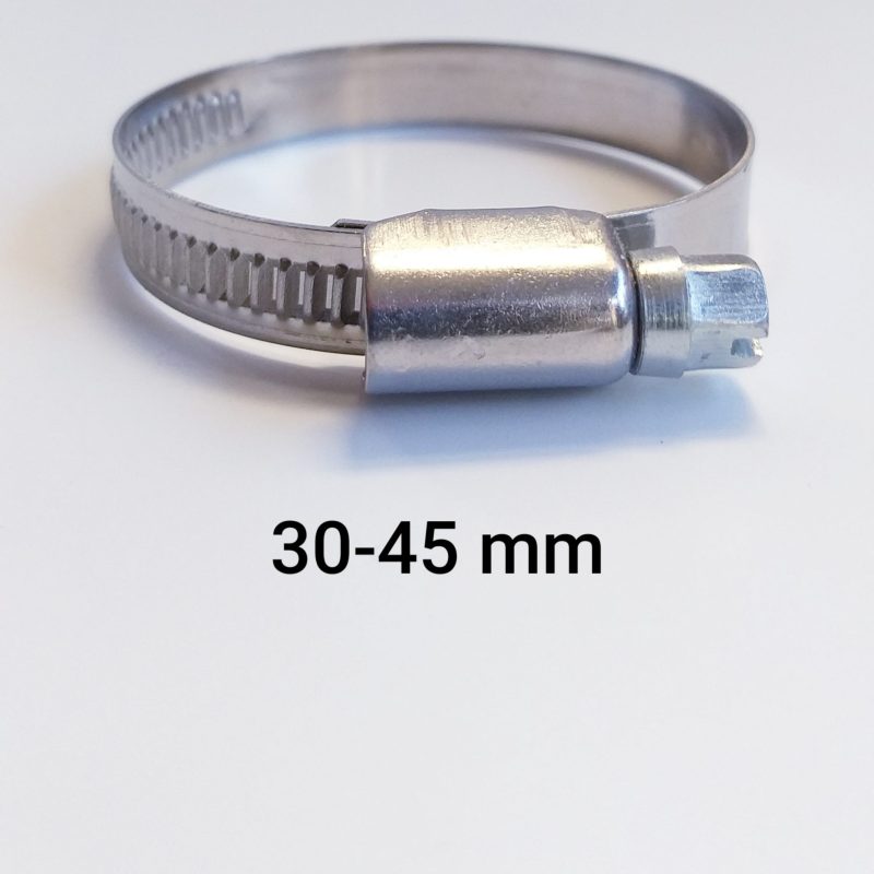 ABRAZADERA INOXIDABLE FLEJE 9MM 30-45