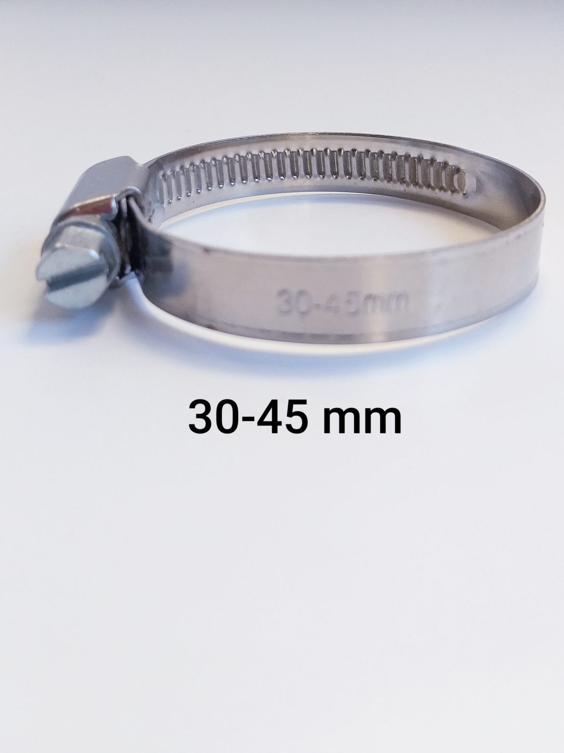 ABRAZADERA INOXIDABLE FLEJE 9MM 30-45