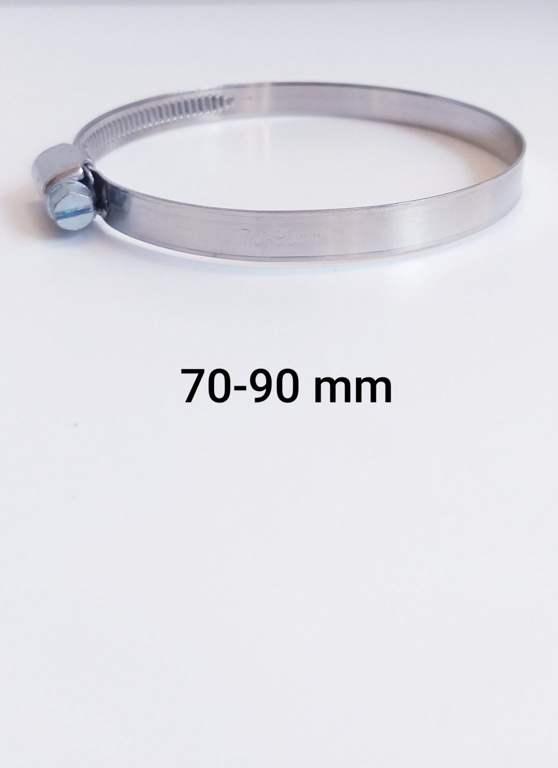 ABRAZADERA INOXIDABLE FLEJE 9MM 70-90