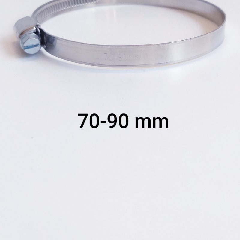 ABRAZADERA INOXIDABLE FLEJE 9MM 70-90