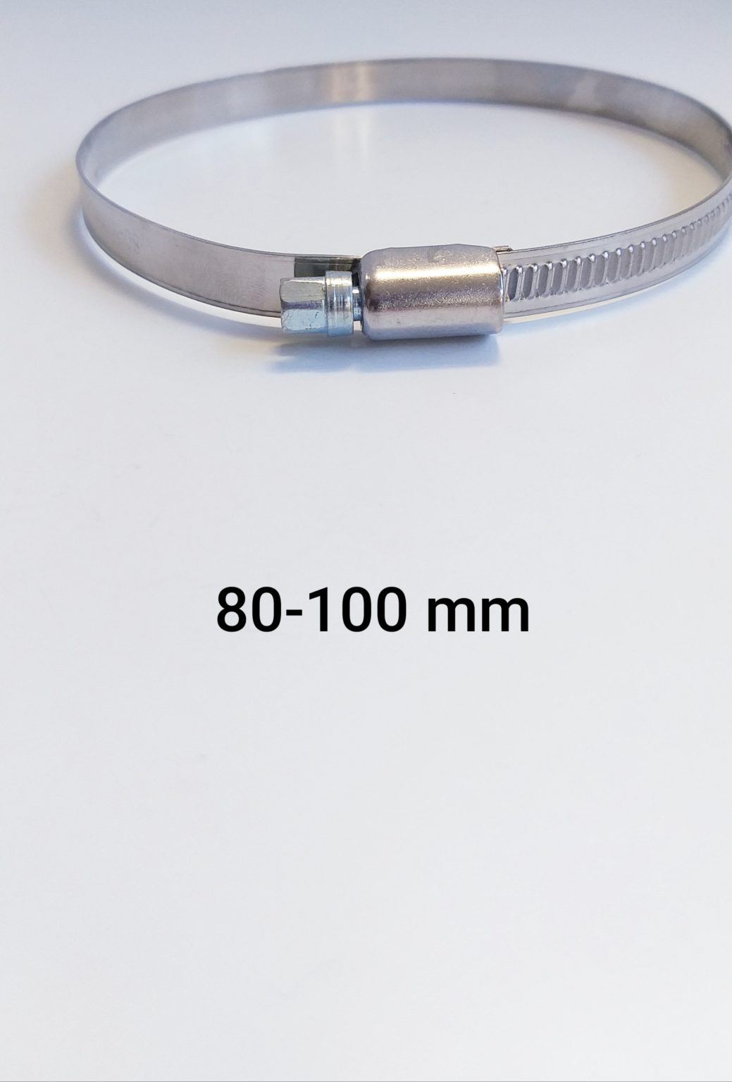 ABRAZADERA INOXIDABLE FLEJE 9MM 80-100