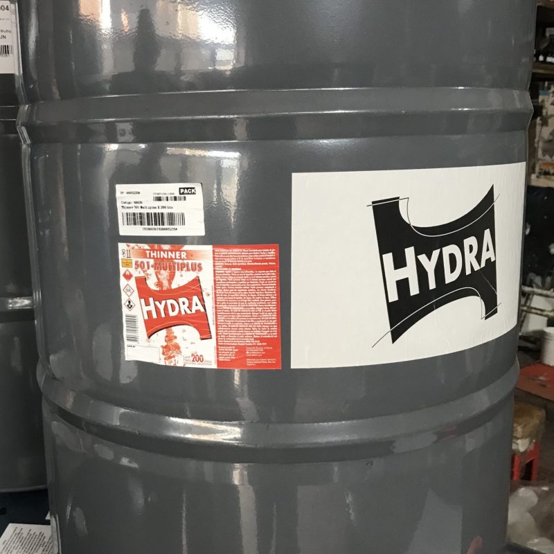 HYDRA THINNNER 501 MULTIUSO X TAMBOR 200LTS