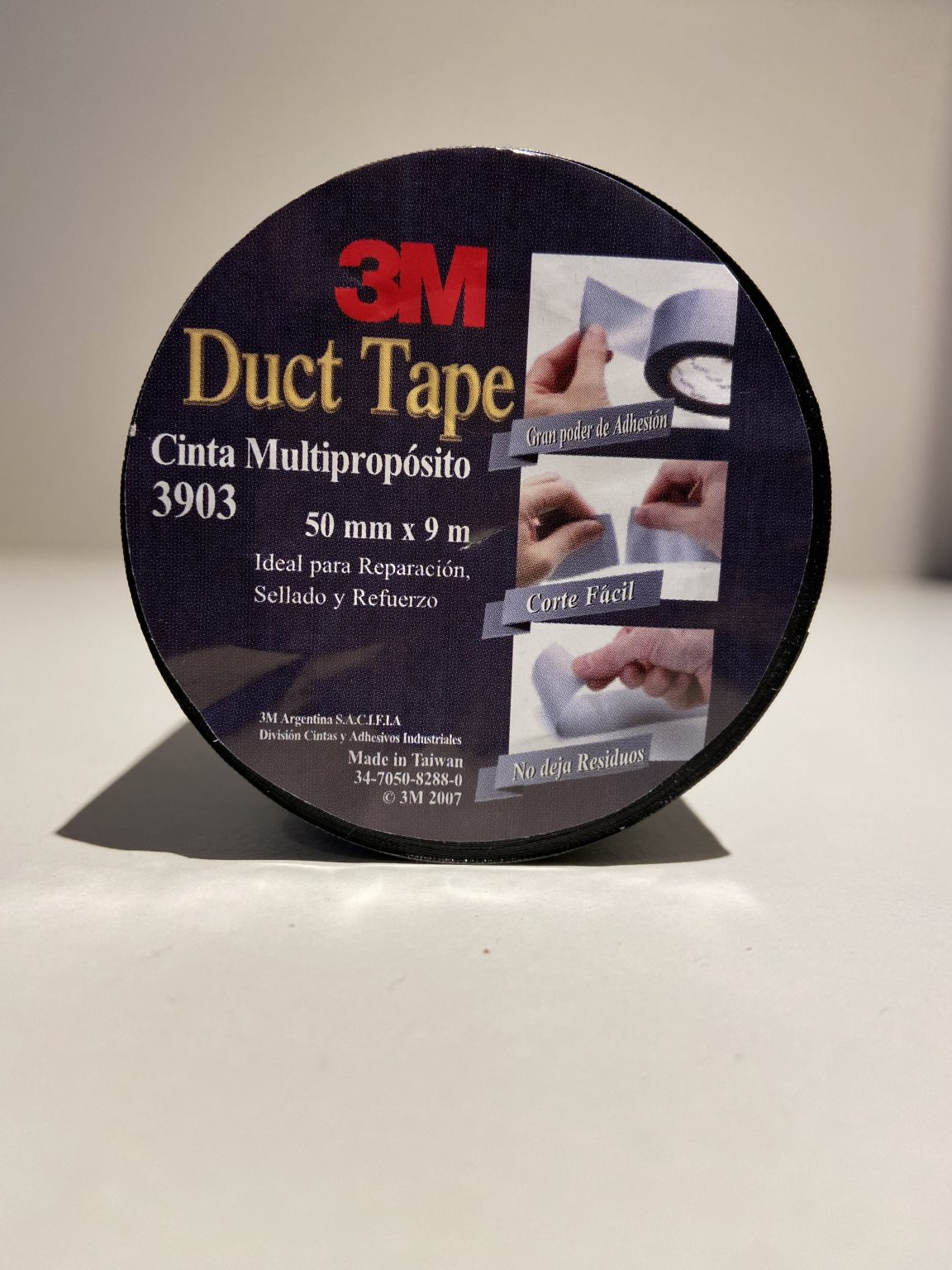 3M 3903 CINTA DUCT  PG NEGRO 48MM X 9M