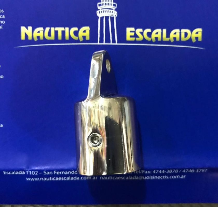 TOPE 7/8 INOXIDABLE 316 HERRAJE CAPOTA PUNTERA TRIANGULAR