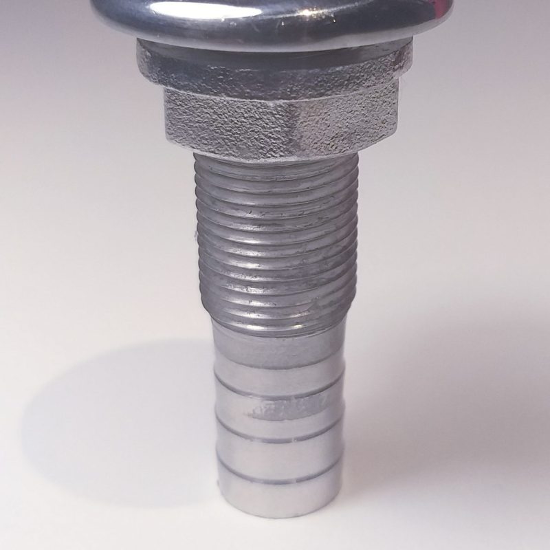TOMA DE AGUA INOXIDABLE i316  3/8 h 53,2 mm RACORD CONEXION MANGUERA