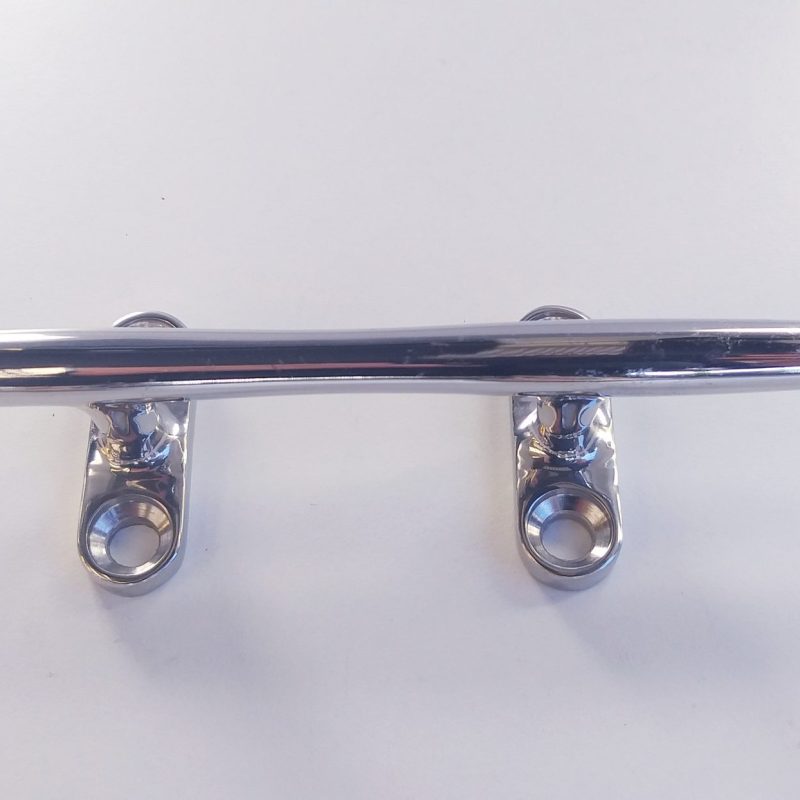 CORNAMUSA CILÍNDRICA REFORZADA INOXIDABLE 8"
