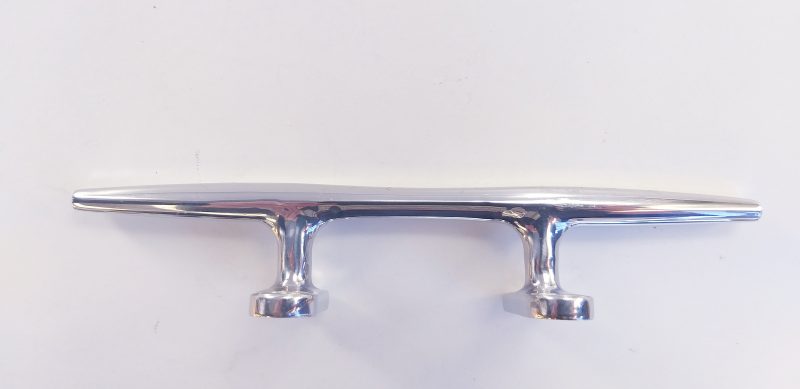 CORNAMUSA CILÍNDRICA REFORZADA INOXIDABLE 8"