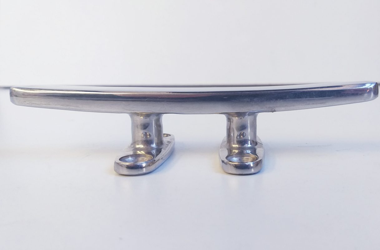 CORNAMUSA PLANA INOXIDABLE i316 x 6"