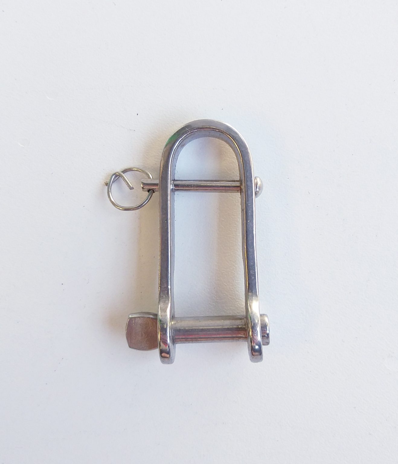 GRILLETE CHAPA LARGO INOXIDABLE i316 X 6MM