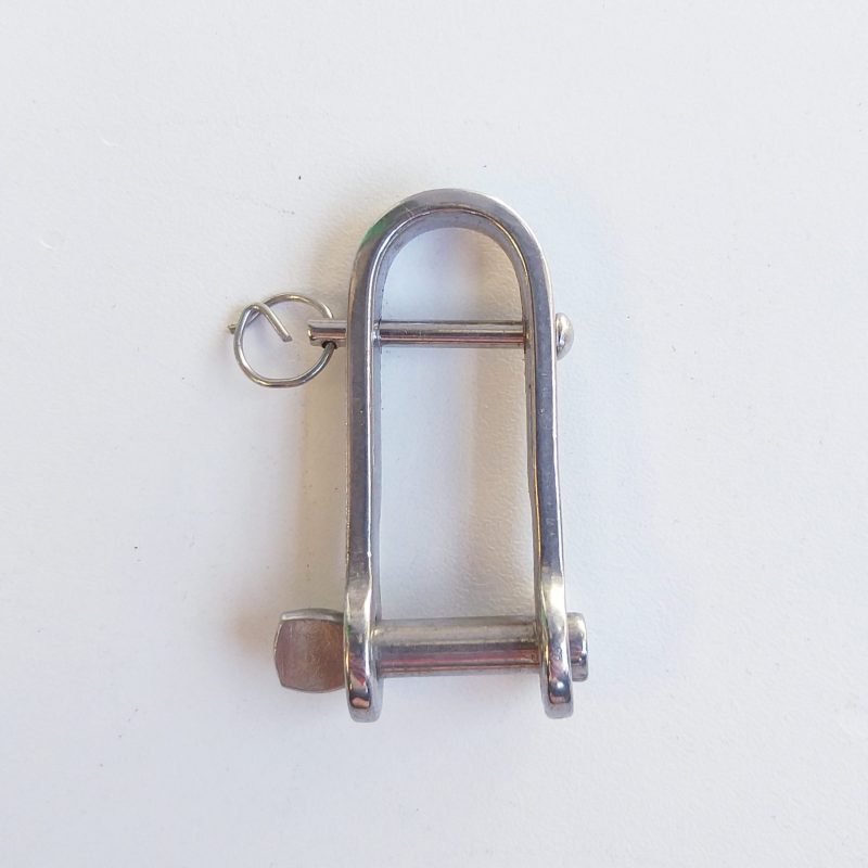 GRILLETE CHAPA LARGO INOXIDABLE i316 X 6MM