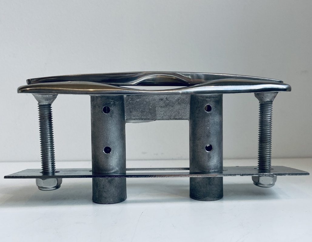 CORNAMUSA EMBUTIR INOXIDABLE i316 x 8"