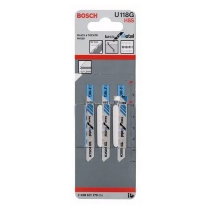 HOJA CALADORA BOSCH U 118 G UNIDAD