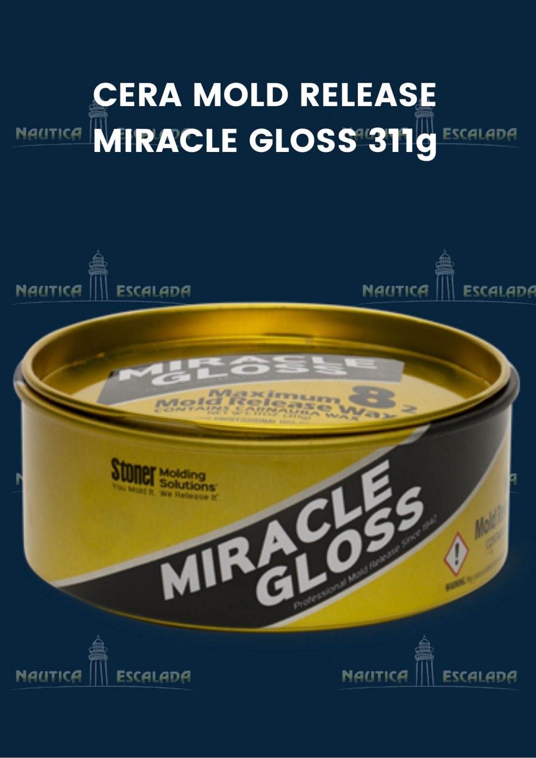 CERA DESMOLDANTE MIRACLE GLOSS MAXIMUM 8 3.0 311g