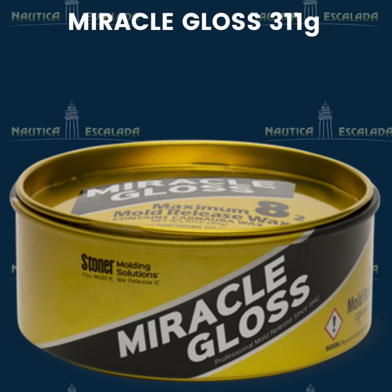 CERA DESMOLDANTE MIRACLE GLOSS MAXIMUM 8 3.0 311g