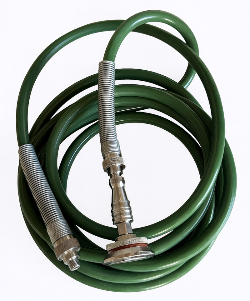 Válvula de Vacío con Manguera 6 m – Conjunto para Infusión y Vacío